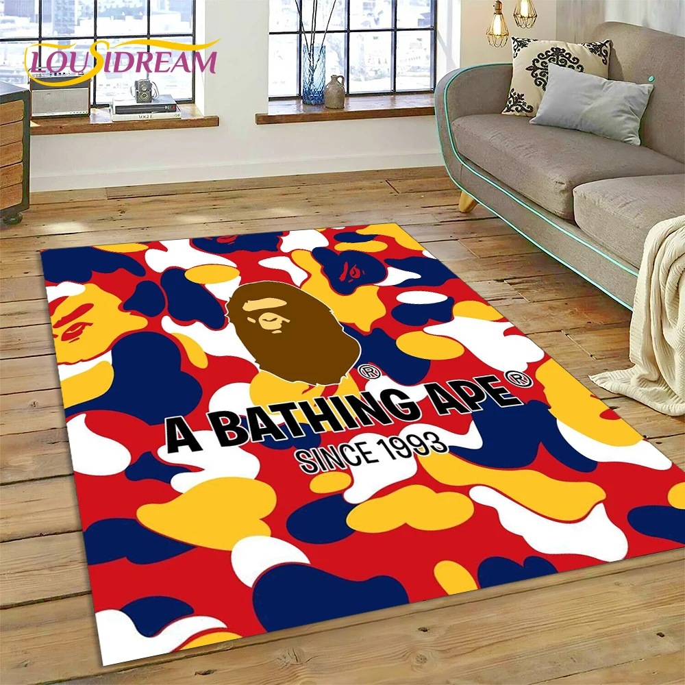 Commercial Printing Services - 3D Printing B-BAPE Fashion Carpet Rug