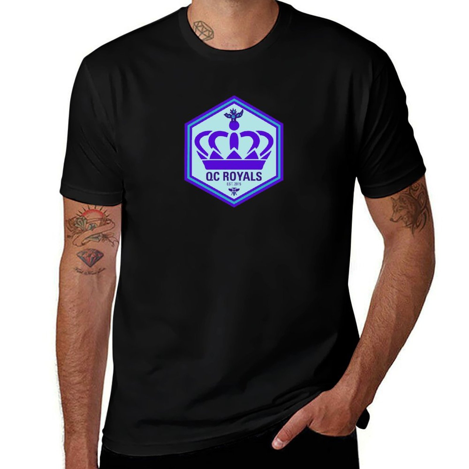 Printing Qc - QC Royals 2021 Logo T-Shirt Summer