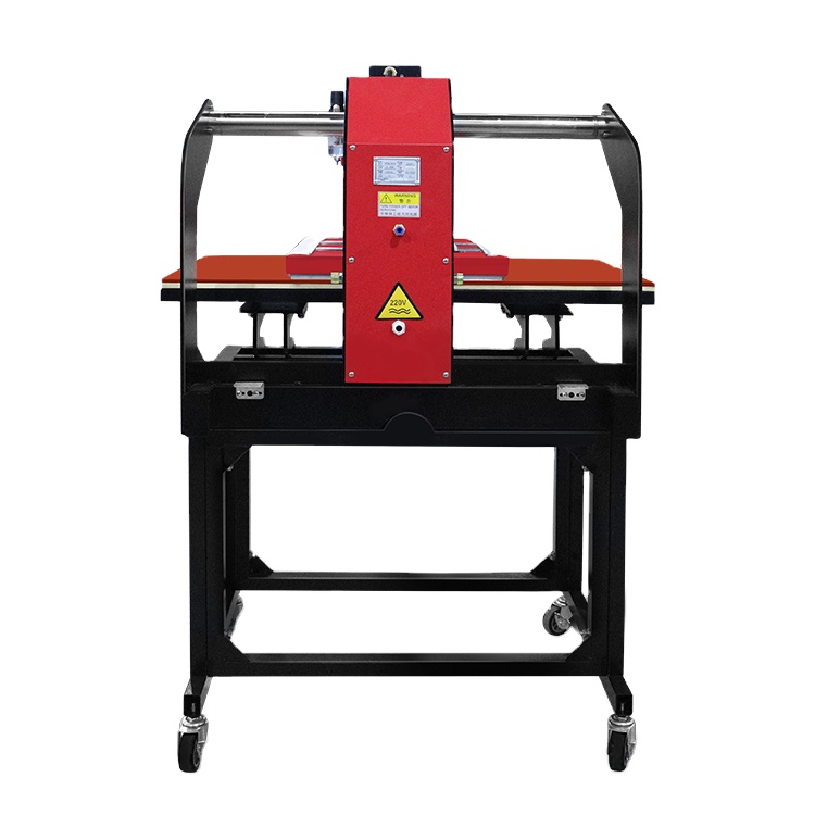 Commercial Shirt Printing - Intelligent Double Work Station Pneumatic Heat