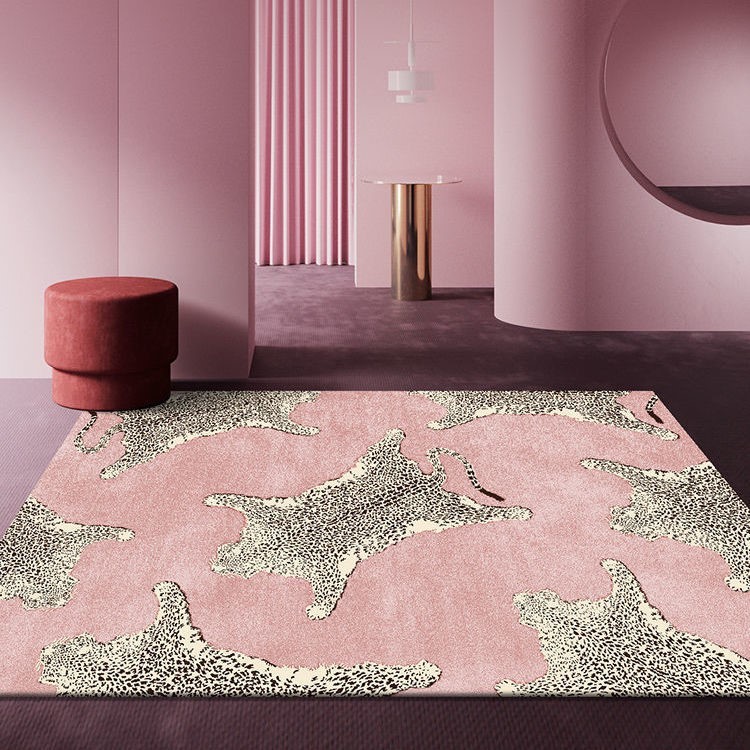 Commercial Printing Services - Light Luxury Plush Lounge Rug Home