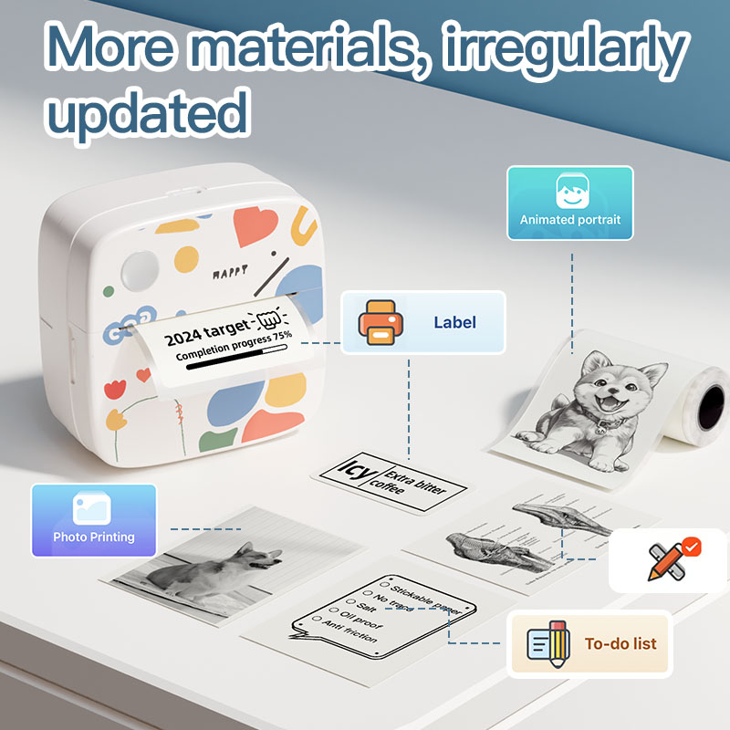 Commercial Photo Printer - DOLEWA D2 Doodle Portable Printer Thermal