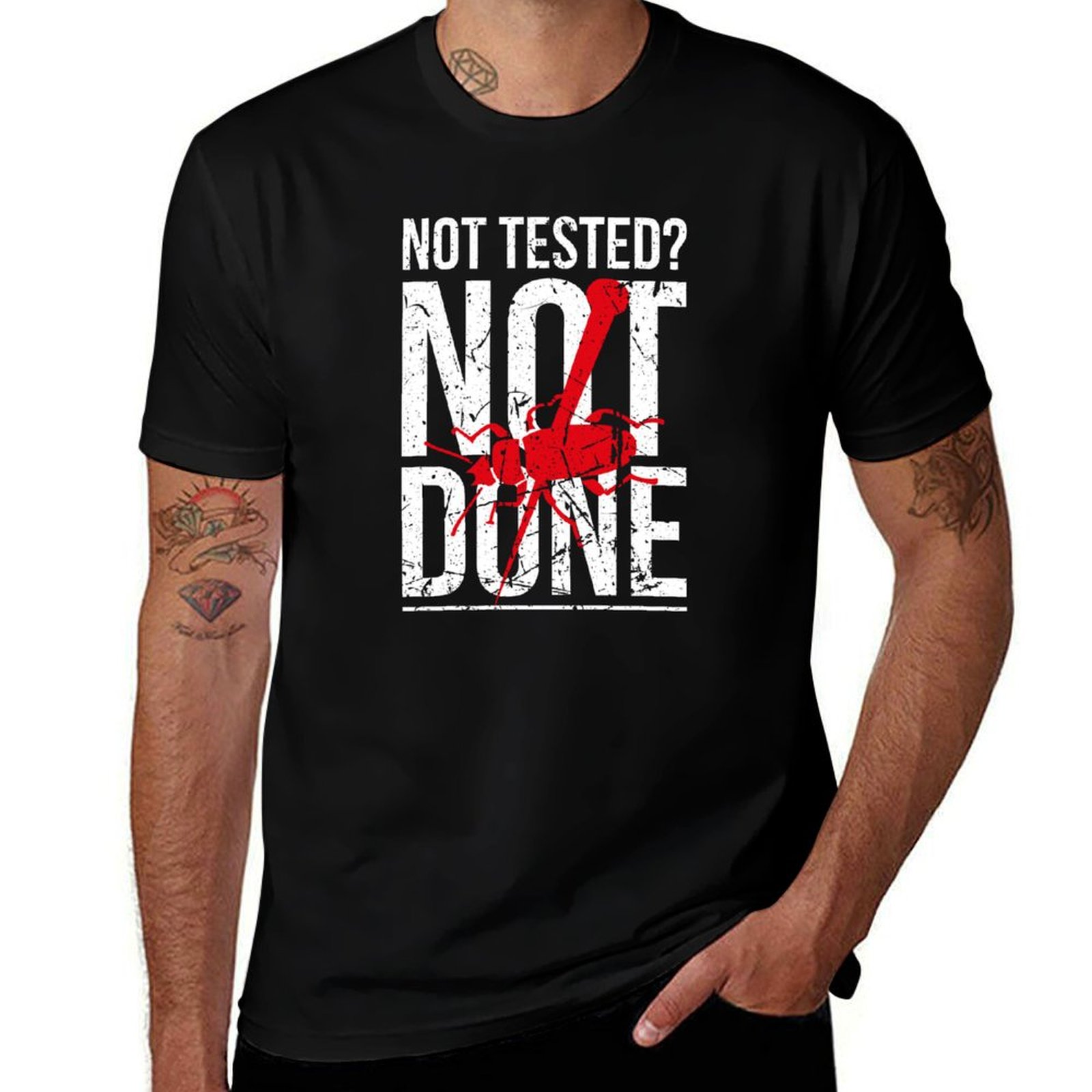 Printing Qc - Not Tested? Not Done QA Tester