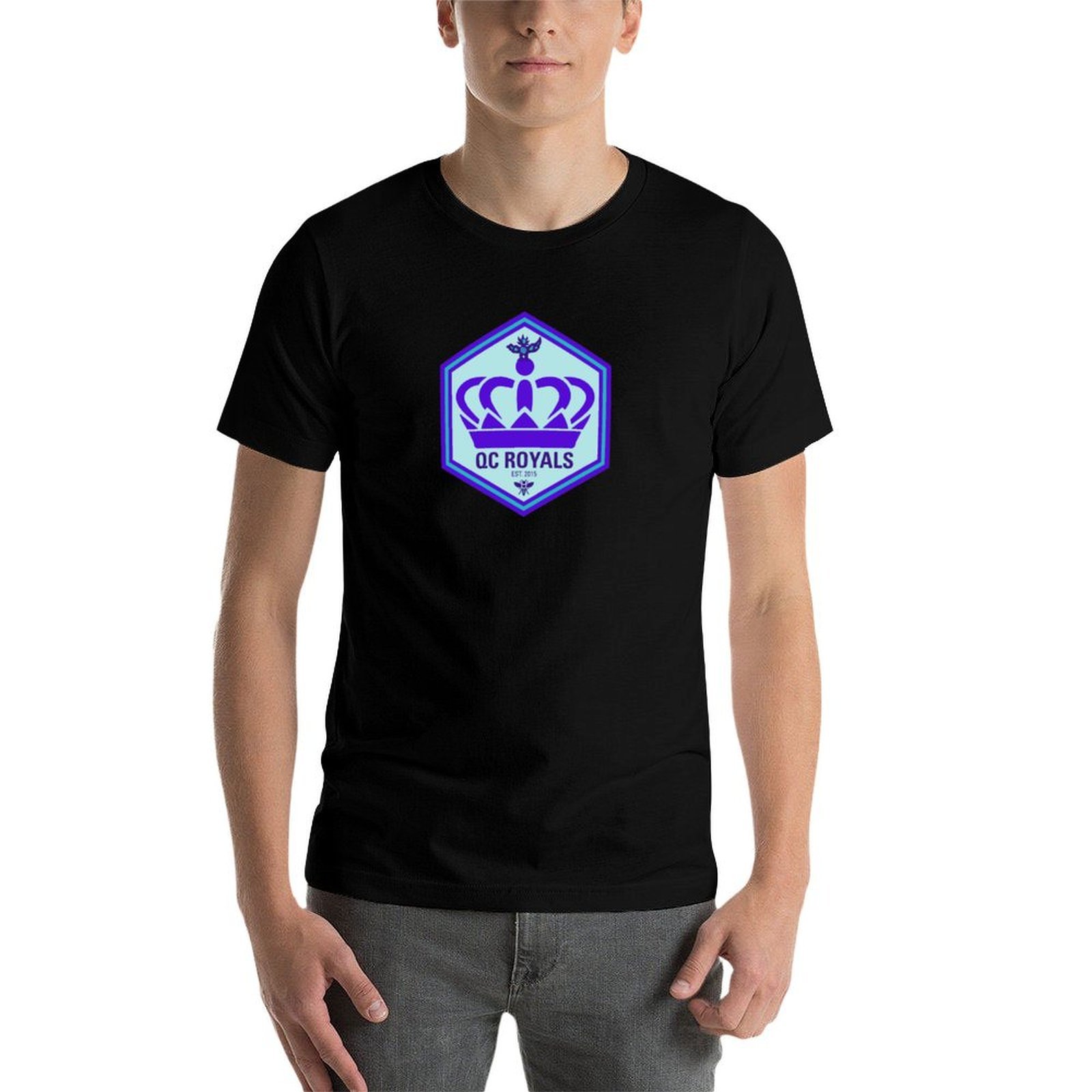 QC Royals 2021 Logo T-Shirt Su - đánh giá và giá Printing Qc