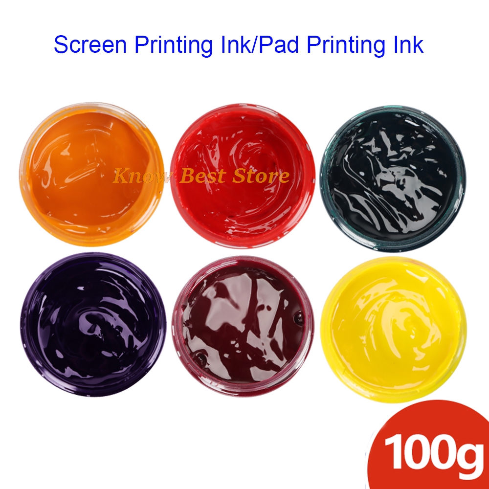 100g Screen Printing Oily Ink  - đánh giá và giá Commercial Glass Printing