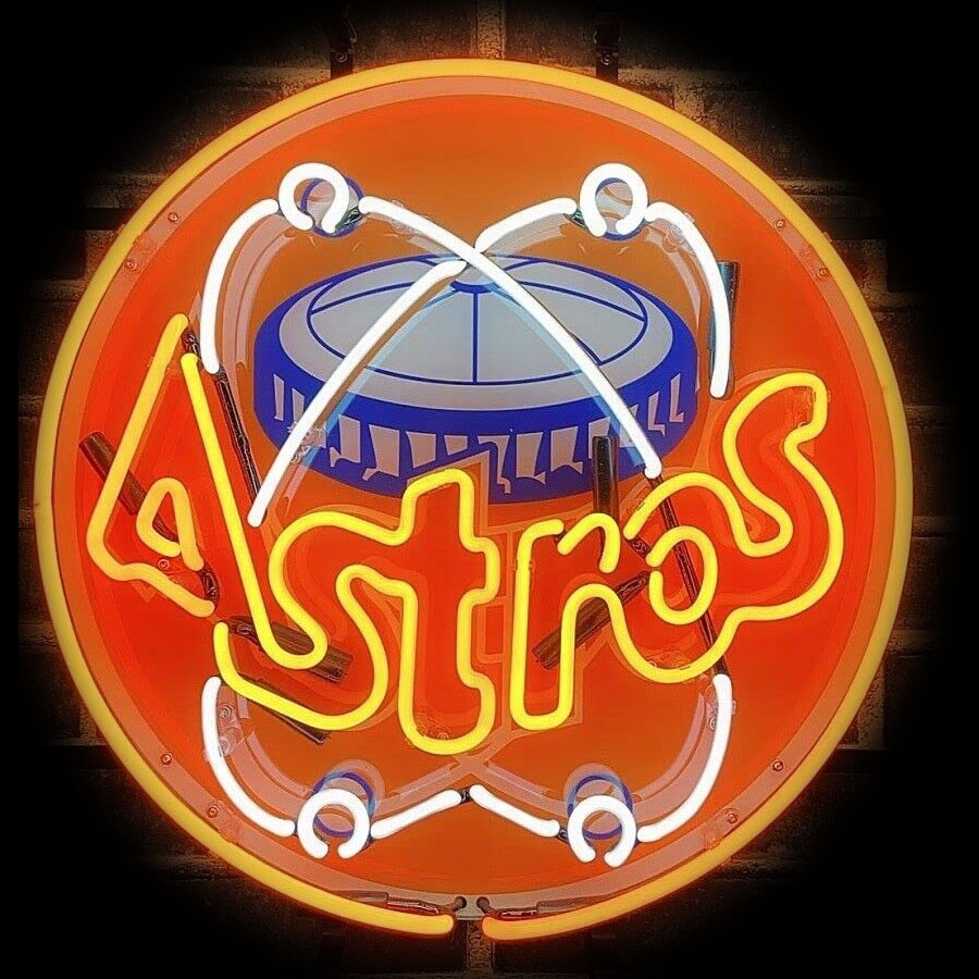 Housto Astro Neon Signs neon b - đánh giá và giá Commercial Glass Printing