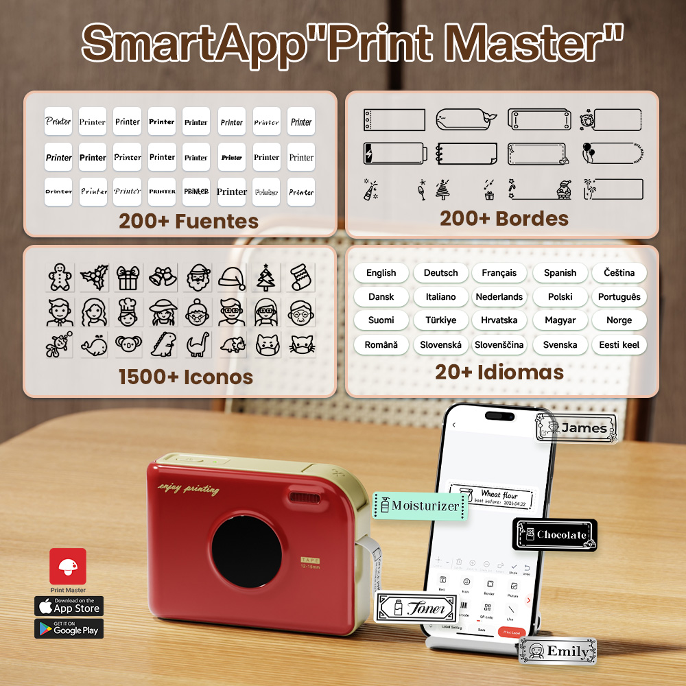 Phomemo A30 Label Printer Mini - đánh giá và giá Commercial Photo Printer