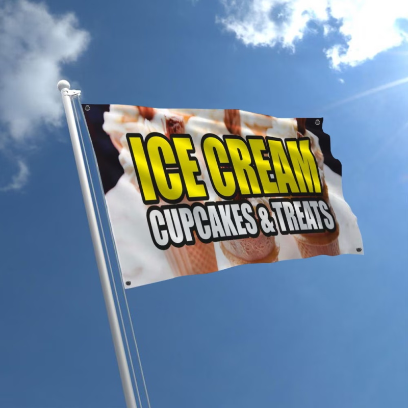 Custom Advertising Flags With  - đánh giá và giá Commercial Printing Terms