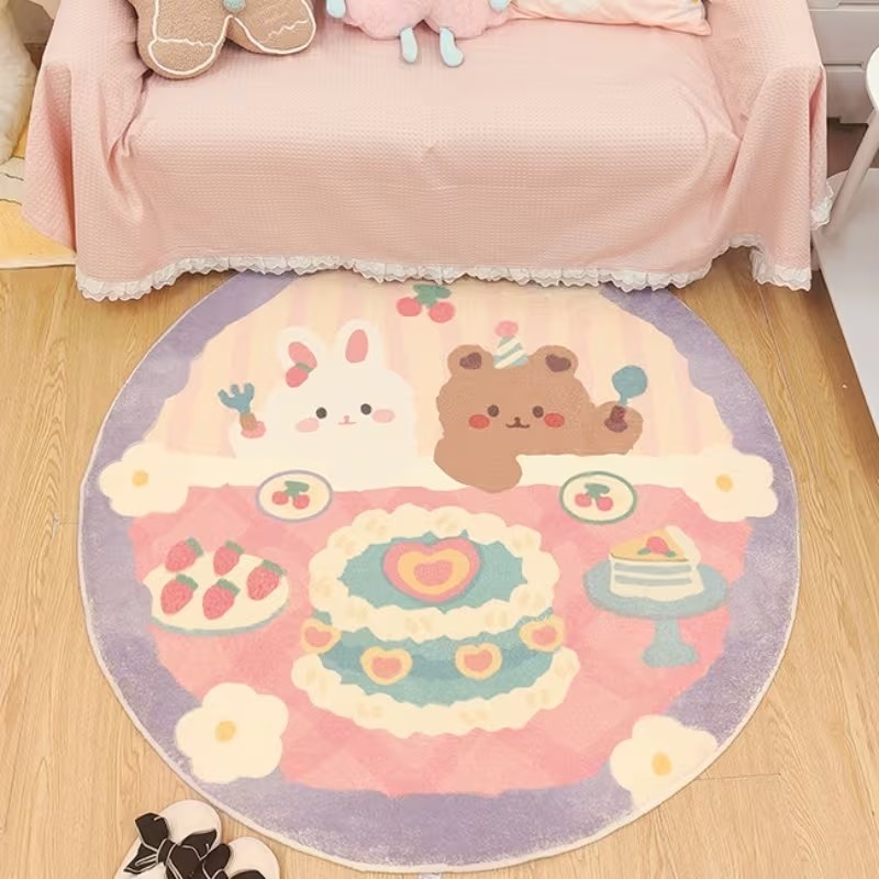 Cute Rabbit Bear Cake Print Ro - đánh giá và giá Commercial Printing Services