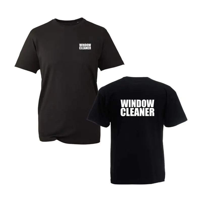 Window Cleaner Print T Shirt C - đánh giá và giá Commercial Glass Printing