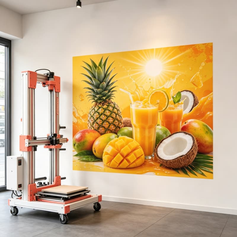 Commercial Grade UV Wall Print - đánh giá và giá Commercial Glass Printing