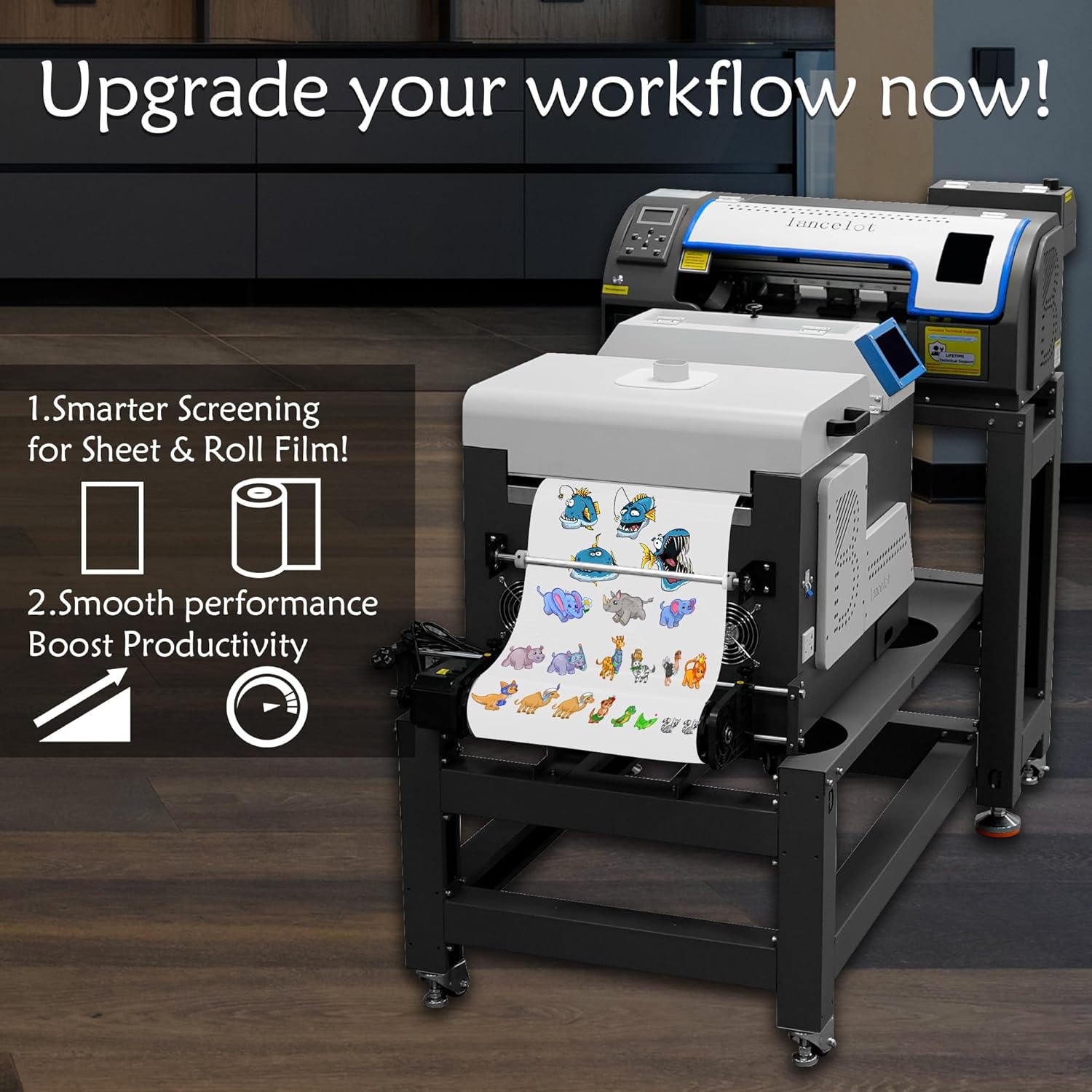 Lancelot A3 M1630 Pro DTF Prin - đánh giá và giá Commercial Shirt Printing