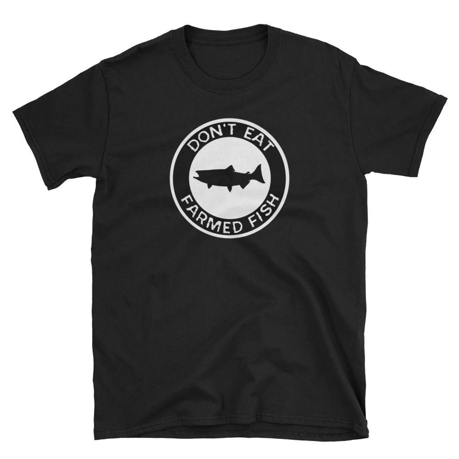 Don't Eat Farmed Fish Funny Fi - đánh giá và giá Commercial Shirt Printing