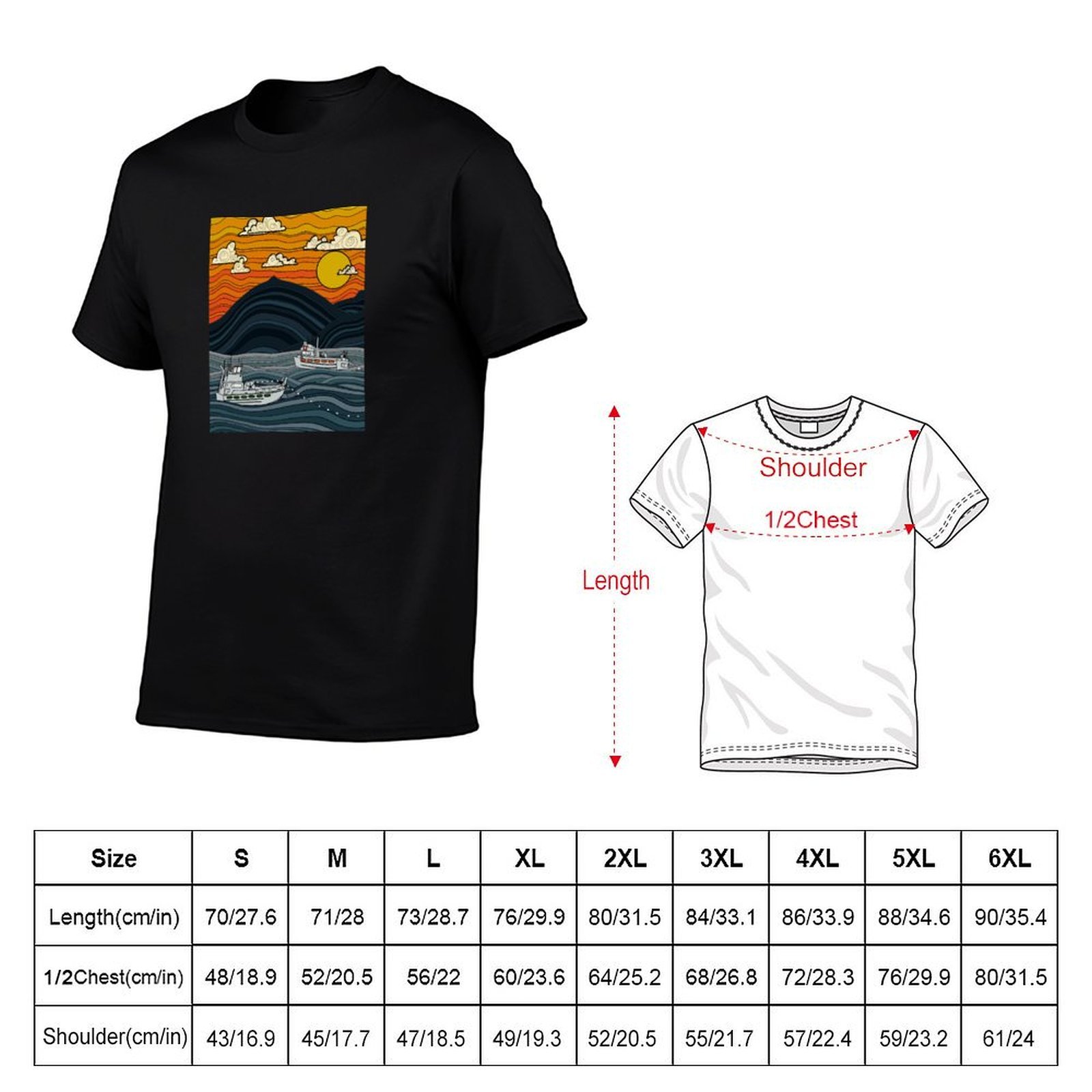 Commercial Fishing T-Shirt Wor - đánh giá và giá Commercial Shirt Printing