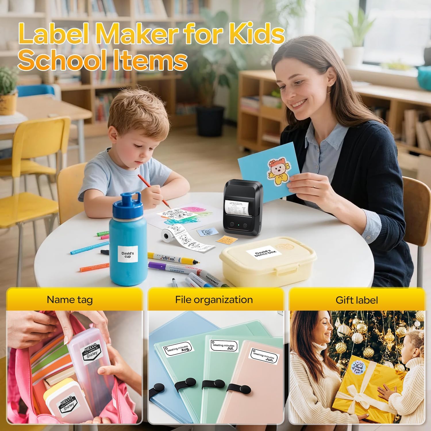 50mm Width Thermal Label Maker - đánh giá và giá Commercial Photo Printer
